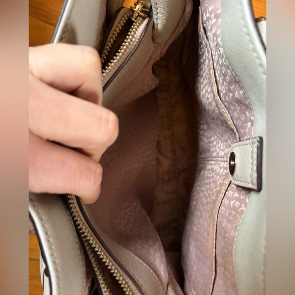 Kate Spade Evangelie Laurel Way Satchel, Saffiano Leather Crossbody Purse. - Picture 10 of 14